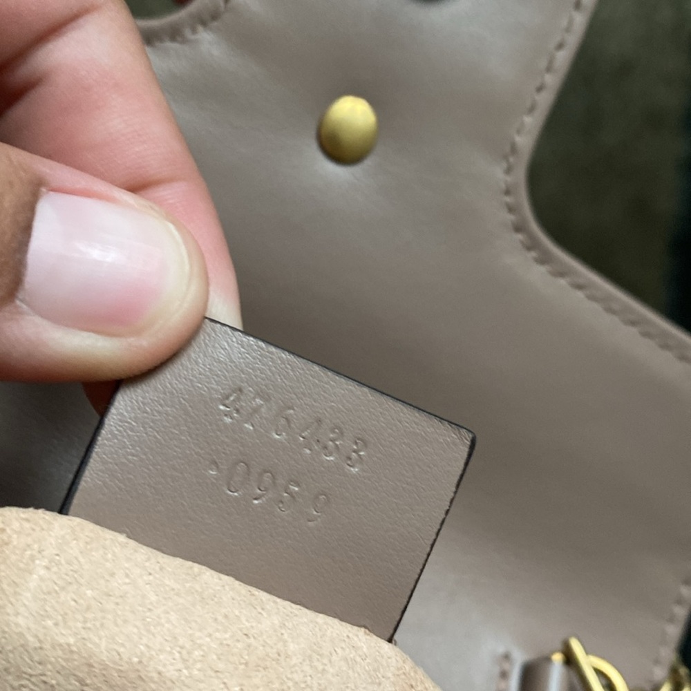 Gucci GG Marmont Super Mini Quilted Leather Shoulder Bag - Picture 8 of 8